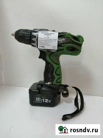 Шуруповерт Hitachi DS12DVF3 Борзя - изображение 1