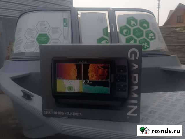Катер 4.5метра в комплект гармин Striker Vivid9SV Волгоград - изображение 1