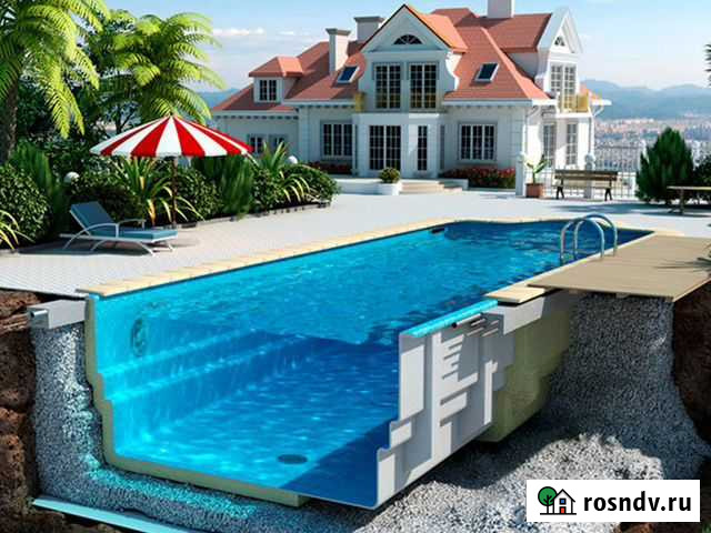 Установка и продажа композитных бассейнов Franmer Аргун - изображение 1