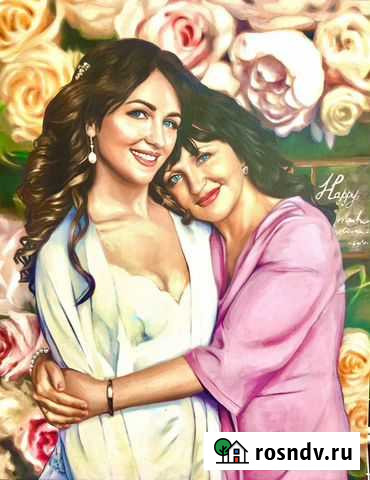 Портреты маслом заказать картину ручной работы Великий Новгород - изображение 1