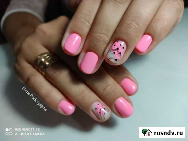 Маникюр, покрытие ногтей гель- лаком, наращивание Уразово - изображение 1