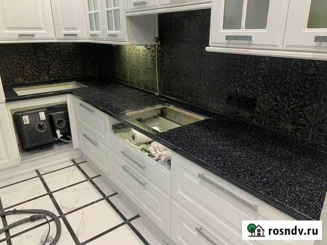 Полировка ремонт столешниц из акрилловго и кварцев Краснодар - изображение 1