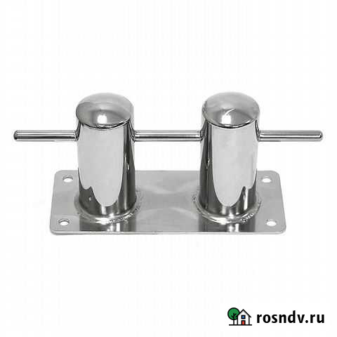 Кнехт двойной 60 мм с основанием 020206T Санкт-Петербург - изображение 1