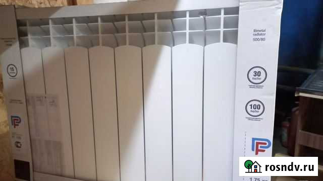 Биметаллический радиатор 500/80/6 секции Rommer Миасс - изображение 1