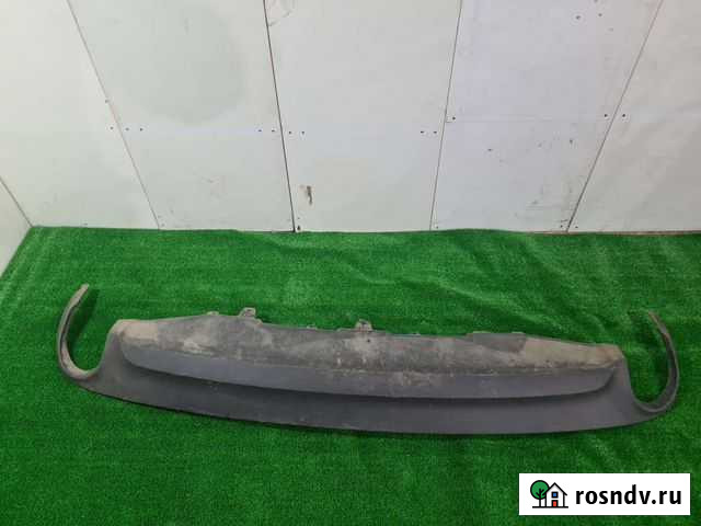 Юбка бампера задняя Audi A6 4 C7 2011-2014 Электроугли - изображение 1