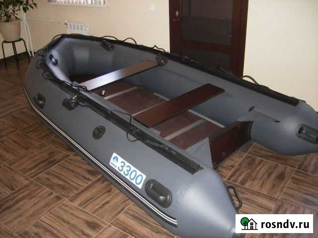 Лодка пвх Апачи 3300 ск Новая (слань+киль) Ярославль - изображение 1