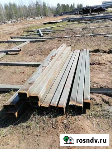 Профильная труба б/у 120/120/5 Ярцево - изображение 1