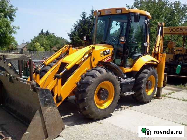 Аренда экскаватора-погрузчика JCB 3CX + гидромолот Рощино - изображение 1