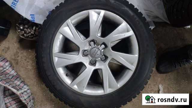 Колёса/резина в сборе 5/112 на audi r17 зимняя рез Ватутинки - изображение 1