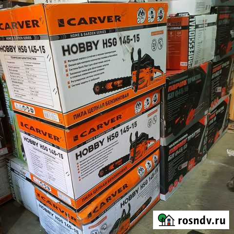 Пила цепная бензиновая Парма карвер бп 045/15 Нефтекамск - изображение 1