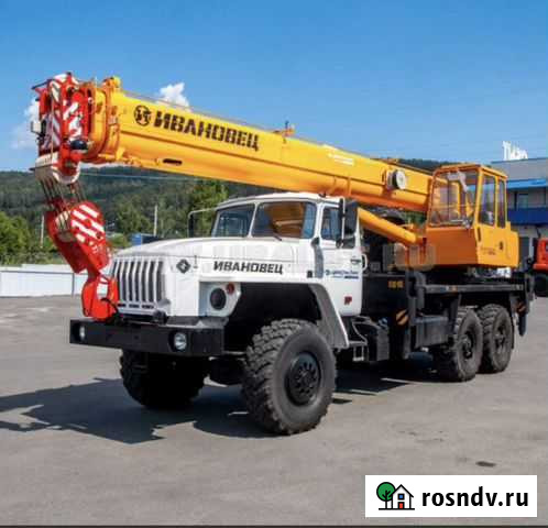 Услуги автокрана 25т. Услуги длиномера 13м. 20т Ханты-Мансийск - изображение 1