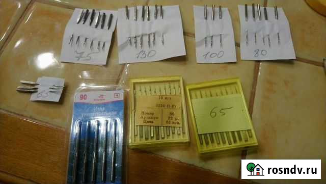 Иглы для швейных машин Чебоксары - изображение 1