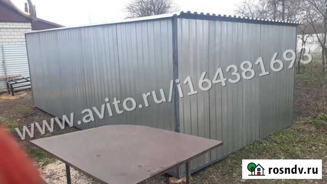 Гараж металлический (н60) Чаплыгин - изображение 1