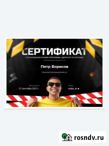 Директор по рекламе блогеров Санкт-Петербург - изображение 1