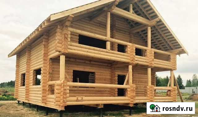 Сруб - Дом в 2 этажа Площадью 216м2 Ульяновск - изображение 1