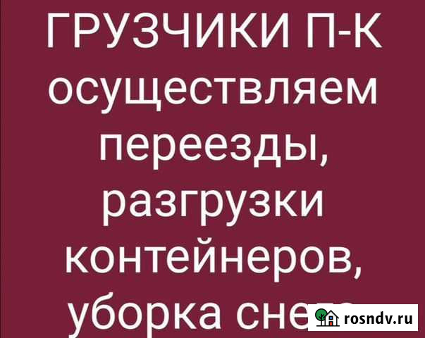 Грузчики Петропавловск-Камчатский - изображение 1