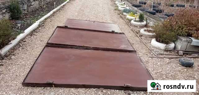 Ворота распашные бу Гражданское - изображение 1