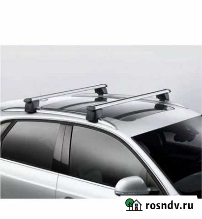 Поперечные рейлинги на крышу Audi Q5 Жуковский - изображение 1