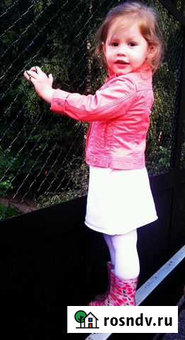 Джинсовая курточка 2-3 годика Москва - изображение 1