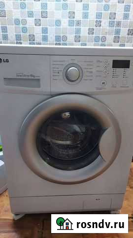 Стиральная машина бу lg 6 кг Прокопьевск - изображение 1