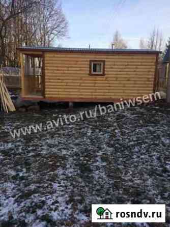Перевозная баня 2,3*6 Ижевское