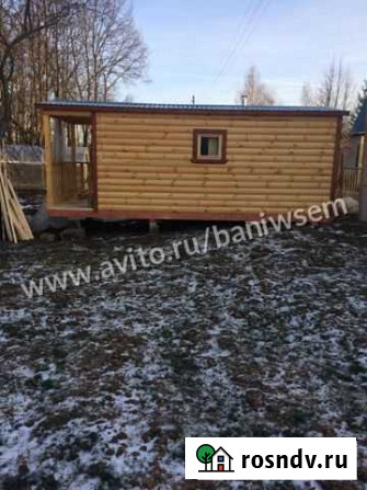 Перевозная баня 2,3*6 Ижевское - изображение 1