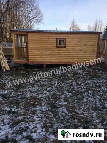 Перевозная баня 2,3*6 Ижевское - изображение 1