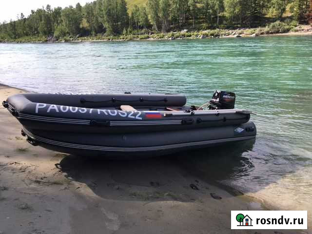 Лодка пвх Стриж Суперджет 380 + мотор Mercury 30MJ Рубцовск - изображение 1