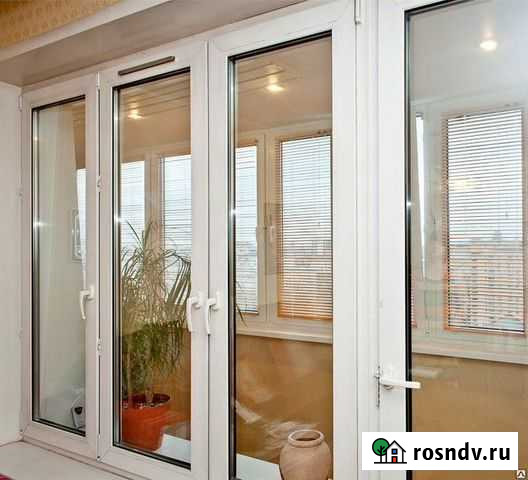 Пластиковые окна балконного блока Сочи - изображение 1