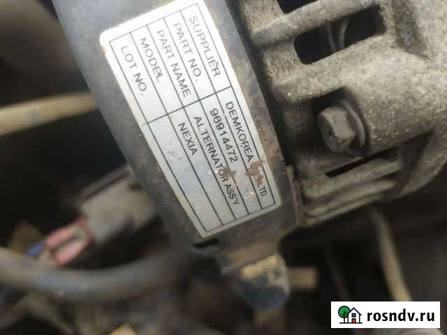 Генератор daewoo nexia 1.5 8кл Медвенка - изображение 1