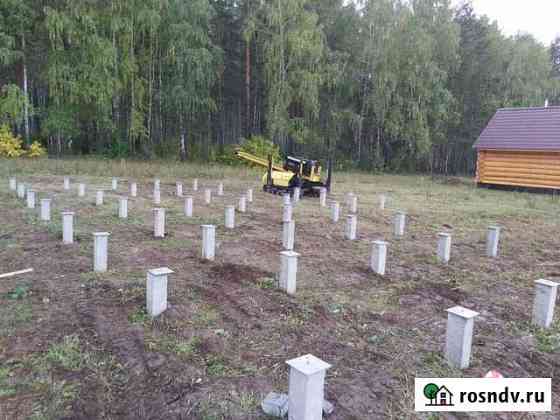 Свайный жб фундамент Екатеринбург