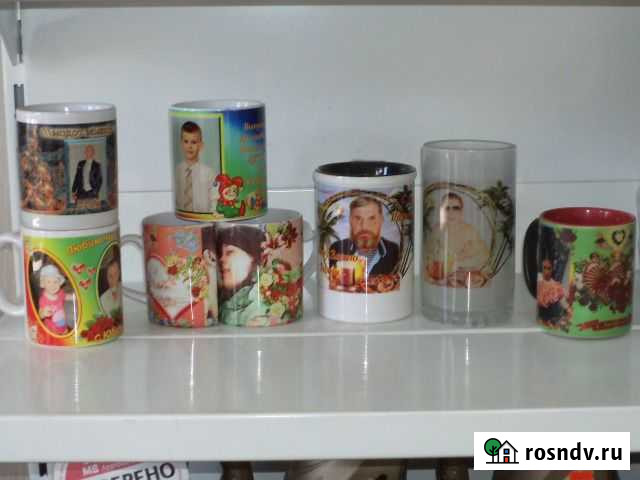 Печать на кружках и других сувенирах от 30 минут Новосибирск - изображение 1