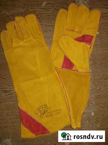 Краги Восточные тигры пятипалые спилковые G128 Началово - изображение 1