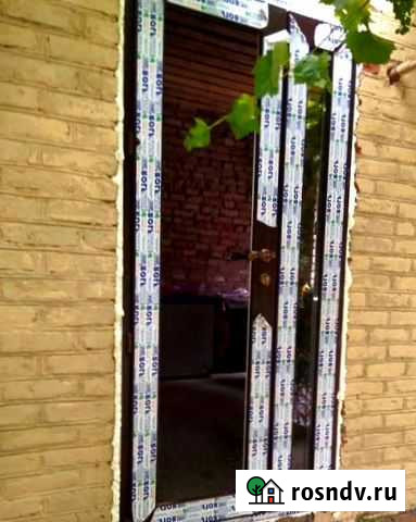 Двухстворчатые входные двери пвх Грозный - изображение 1