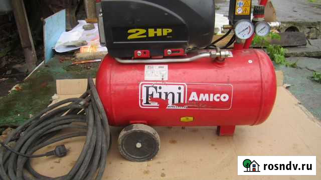 Компрессор воздушный 220в бу Подольск - изображение 1