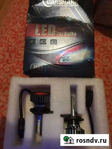 LED лампы H7(ближний, иномарки) Норильск - изображение 1