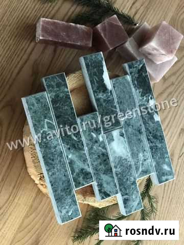 Плитка из змеевика и талькомагнезита «Ламель» Димитровград - изображение 1