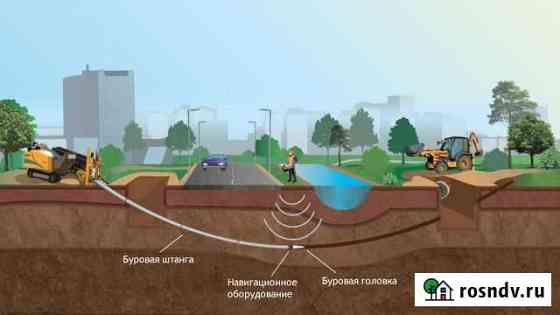 Проколы под дорогами. Горизонтальное бурение. гнб Калуга