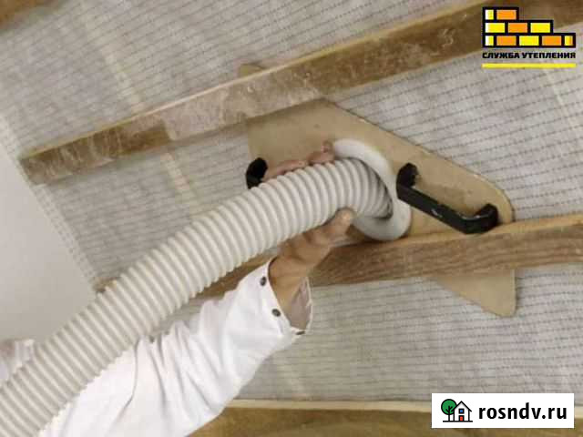 Утеплитель эковата для утепления мансарды (крыши) Ольховатка - изображение 1