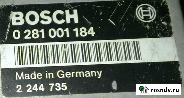 0 281 001 184 эбу Bosch BMW 2 244 735 Чехов - изображение 1