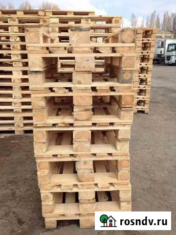 Поддоны деревянные бу 1000х1200 Вологда - изображение 1