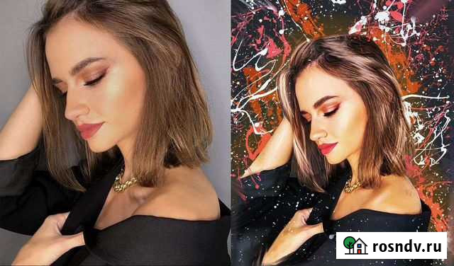 Портрет по фото, на холсте Нижневартовск - изображение 1