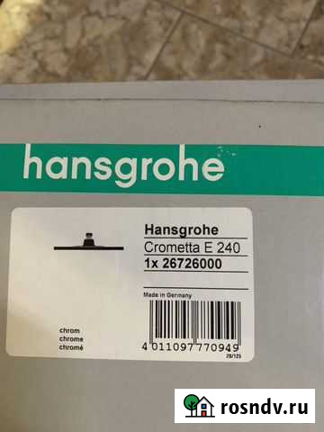 Hansgrohe Crometta E240 Красногорск - изображение 1