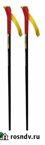Кт Лыжные палки Nordway no name Jr black/yellow/re Москва - изображение 1