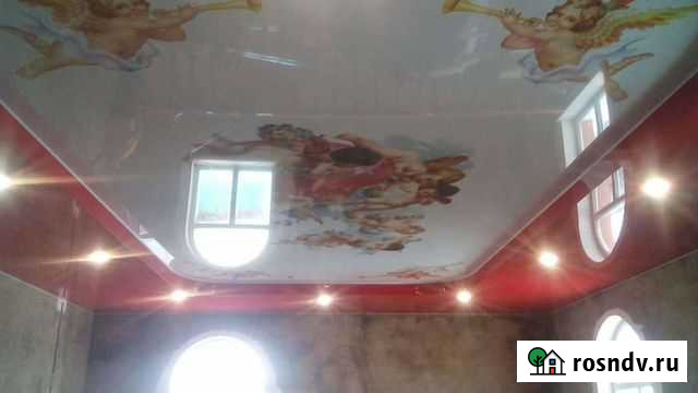 Натяжные потолки установка Лобня - изображение 1