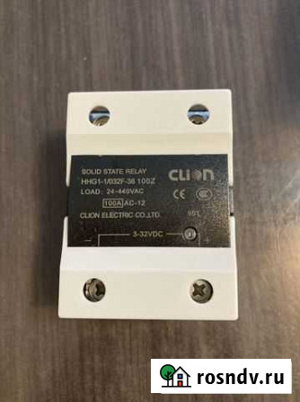 Твердотельное реле clion HHG1-1/032F-38 100Z Тюмень - изображение 1