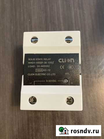 Твердотельное реле clion HHG1-1/032F-38 100Z Тюмень - изображение 1