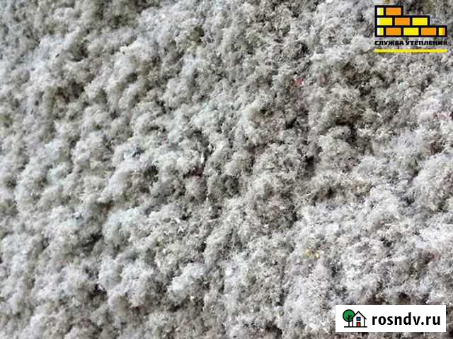 Эковата для бесшовного утепления крыши, мансарды Нехаевская - изображение 1