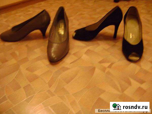 Продам импорт женские туфли мягкая кожа новые и слегка б/у 38-39 Новосибирск - изображение 1