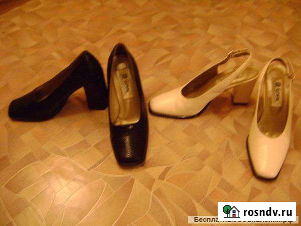 Продам импорт женские туфли мягкая кожа новые и слегка б/у 38-39 Новосибирск - изображение 4